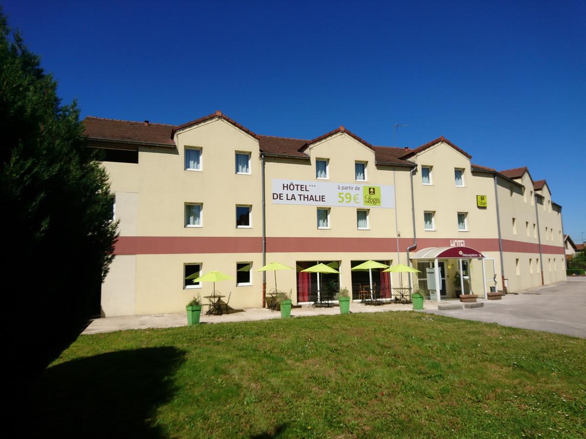 Logis Hotel De La Thalie Chalon-sur-Saône Exterior foto